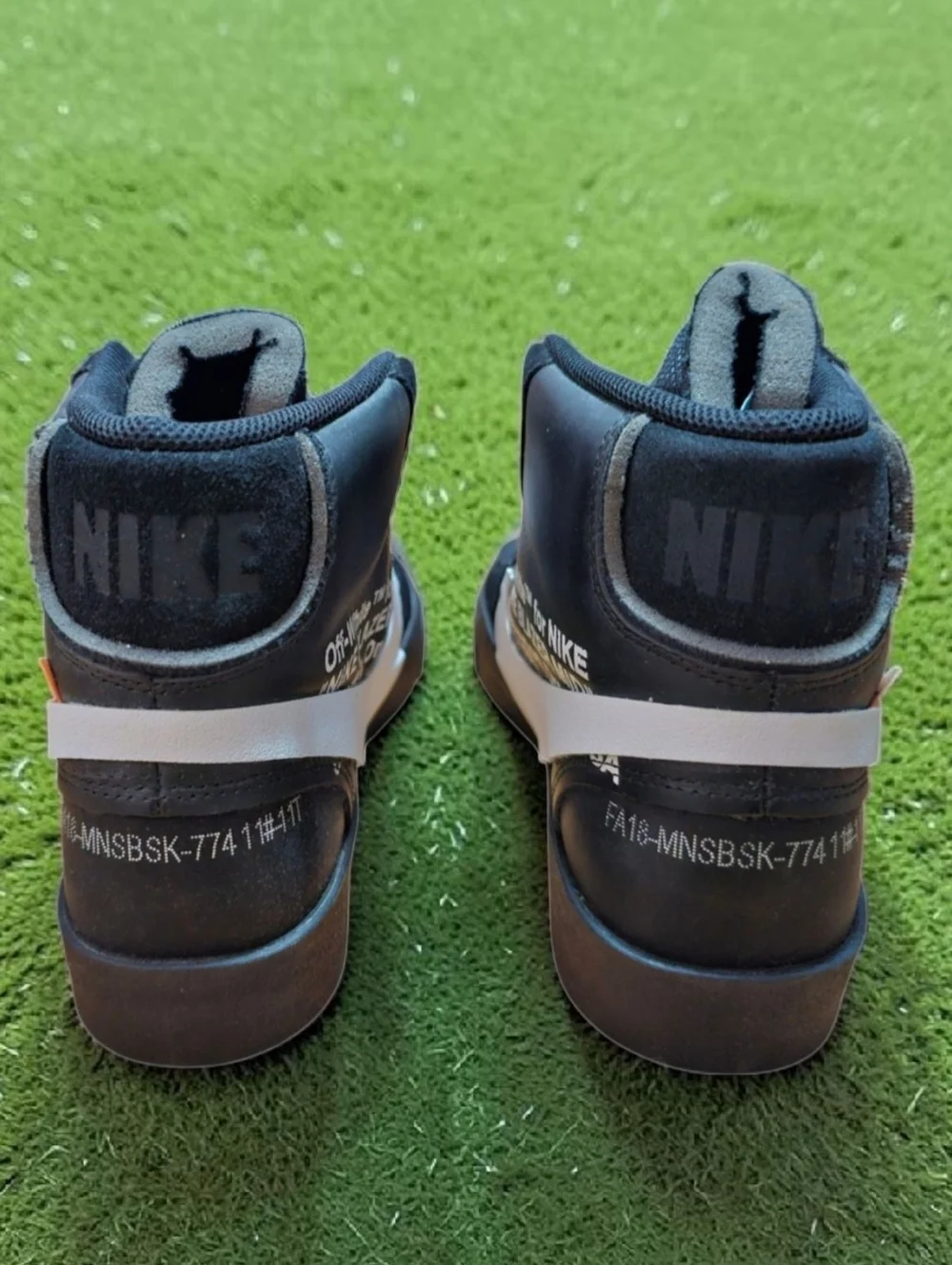 Nike Off-White Blazer Mid Grim Reaper Sz 11.5 New